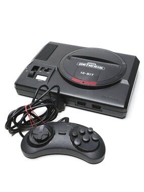 Sega Genesis Flashback Console Classic Game System AtGames + 6-Button Controller